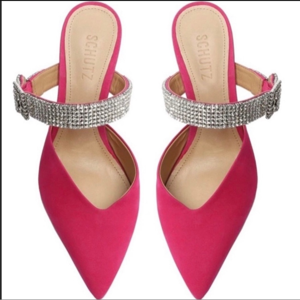 Schutz pointed heels, 6B medium width